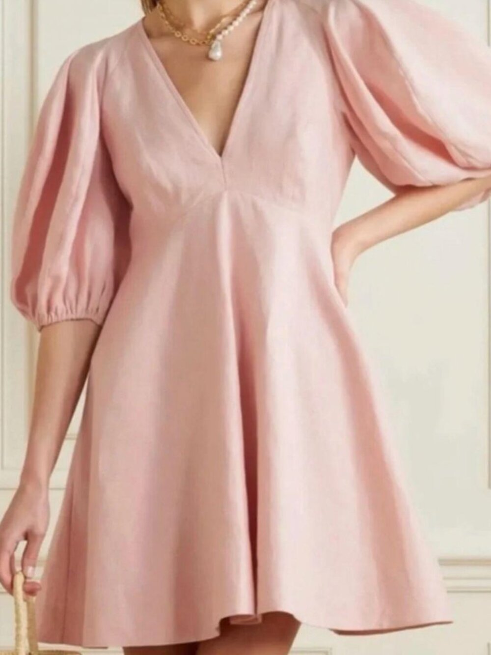 Zimmermann Dancer Day Linen Mini dress